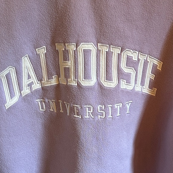 Dalhousie University Purple Sweatshirt - Picture 2 of 4